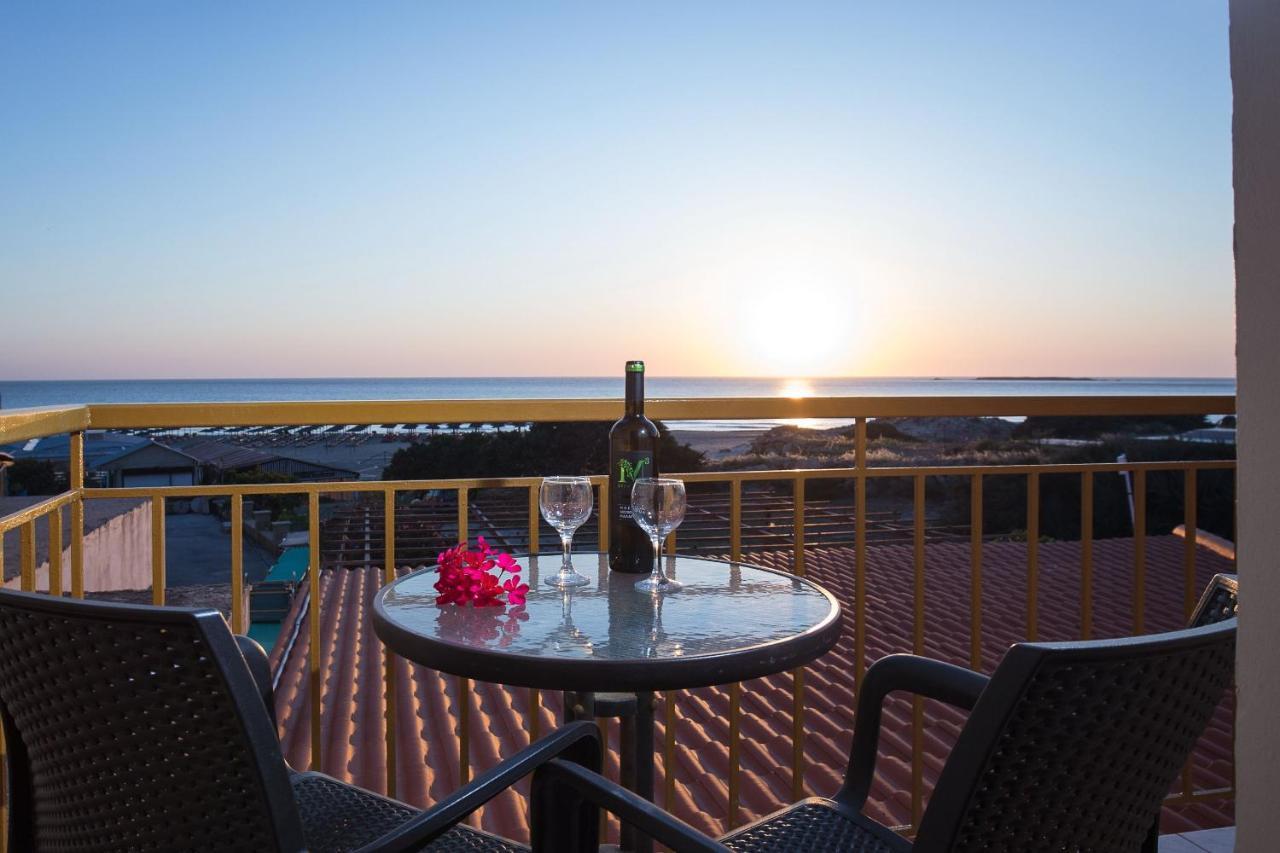 En Plo Beachfront Rooms Falasarna Exteriér fotografie